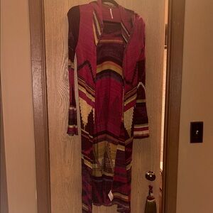 Free People Multicolor Knit Sweater